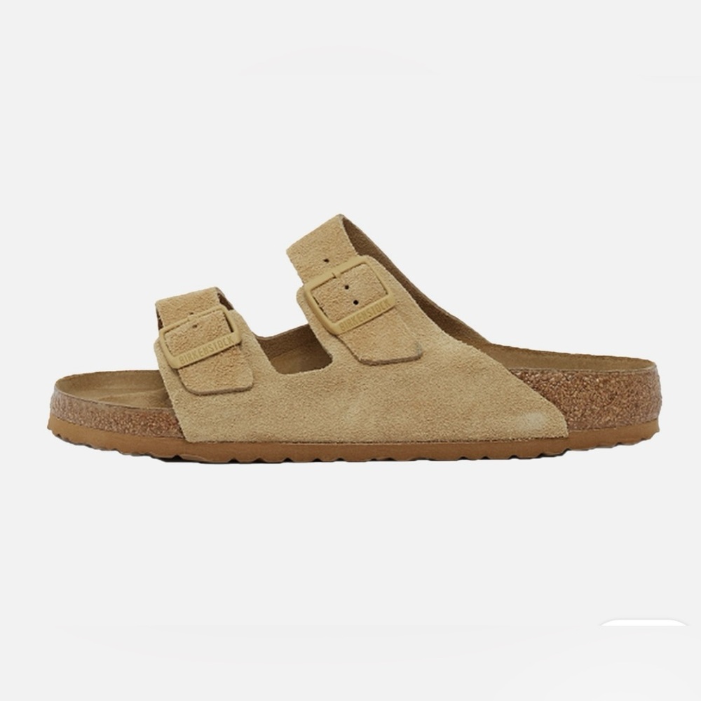 Birkenstock Arizona Soft Footbed Suede Sandals - Women's SZ 8.5